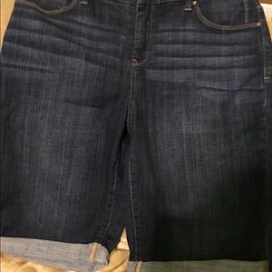 Chico's 1.5 size blue jeans
